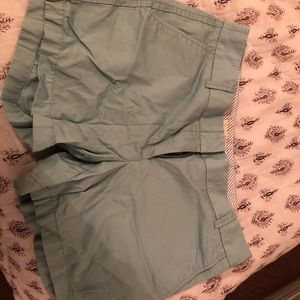 Women’s blue j.crew chino shorts NWOT